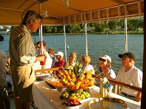 All tours are catered and offer a regional gourmet menu and drinks