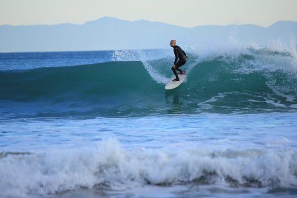 Lindsay wants to gear surfing more towards females; she wants to push the limits for women out there in the line up.