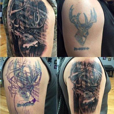 Deer Cover up with awesome deer process by Ben Lashley