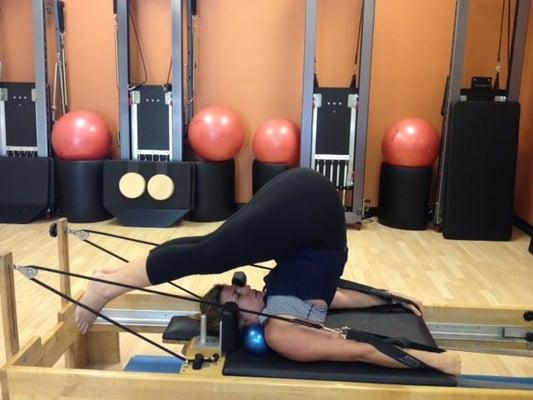 Advanced pilates client 