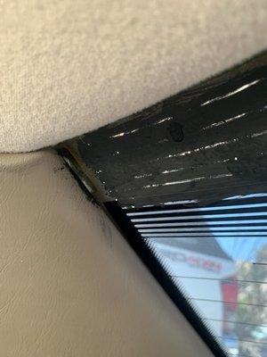 Paint on interior panels