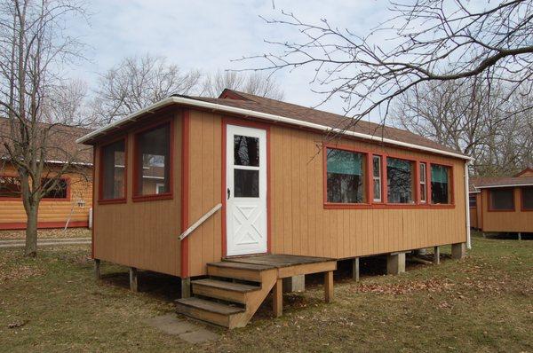 Exterior of one of our 7 cottages