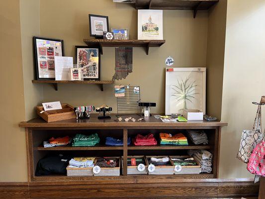 Visit the Welcome Center for unique merchandise from artisans and merchants around Wabash County!