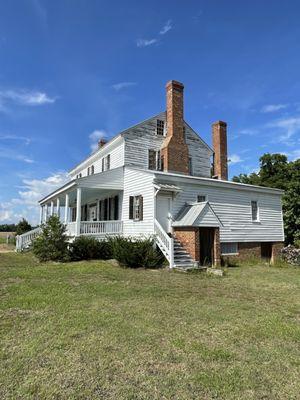 Side view of house