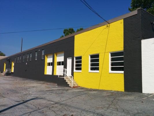 We're in the yellow and gray building off of Collier Road...you can't miss us!