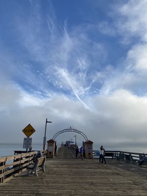 North Pier Capitola Wharf CA Sat 10/30/21