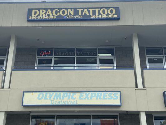 Dragon Tattoo Located 7101 Martin Luther King Jr Wag S Suite 207 Seattle WA 98118