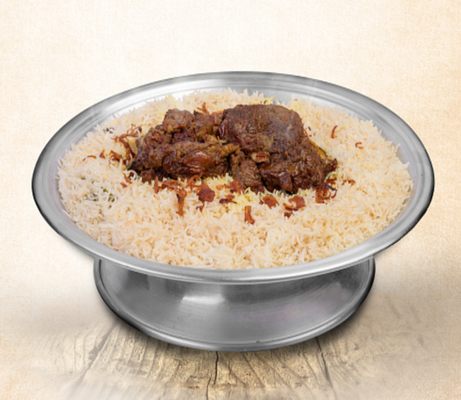 Delicious lamb over rice from the deserts of Yemen, must try