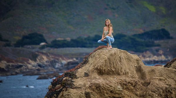 Calyx wanted to do some photos in Big Sur CA!