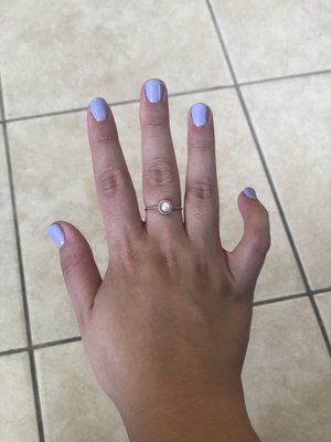 Gel manicure