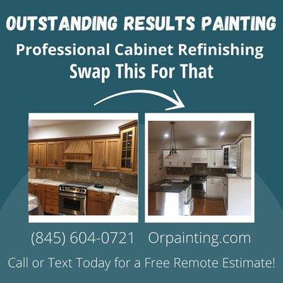 Professional Cabinet Refinishing