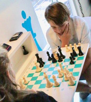 Chess lessons offered with a world-ranked chess master.