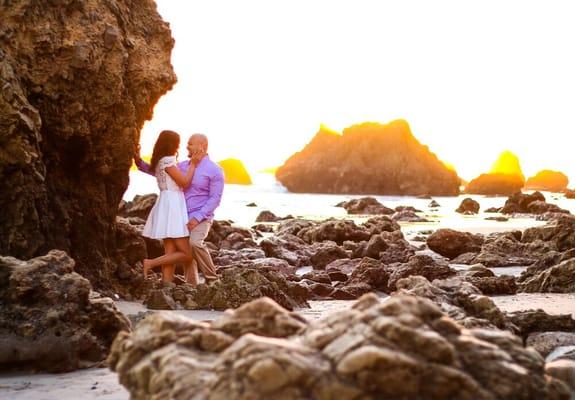 Malibu is beailutiful year round and is very popular for engagement and maternity photos