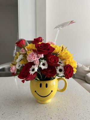 Smiley bouquet