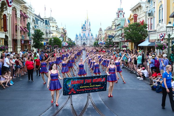 Dance down Main Street U.S.A. at the Walt Disney World® Resort