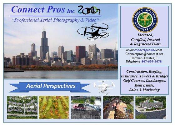 Drone Photography & Video.  Commercial licensed pilots.