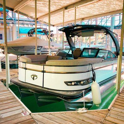 One of our Tahoe Waketoon Pontoons!