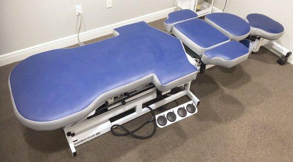 State of the art massage table