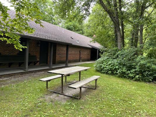 Bathroom/shelter building