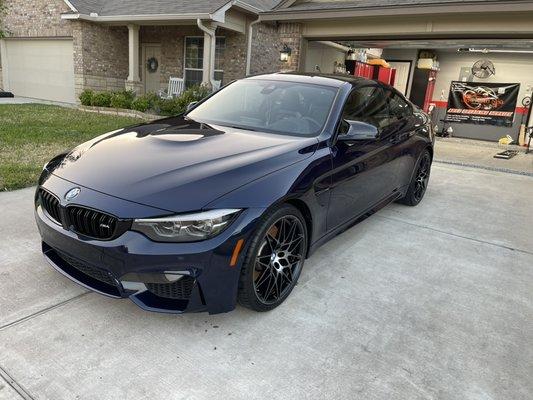 M4 Competition gets our signature Gloss Revolution Ceramic Coating