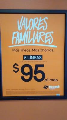 #BOOSTMOBILE 
5 LINES FOR $100 ...

COME ON DOWN ....
TO 3034 IMPERIAL AVE 92102