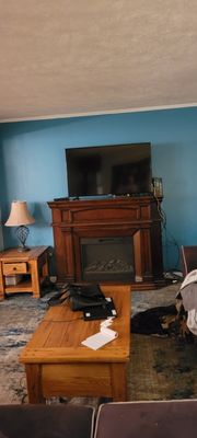 Painting and moving furniture