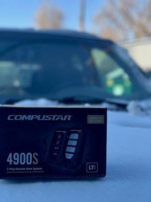 We have Compustar remote starts ready! Don't wait for your car to warm up anymore get yours today.