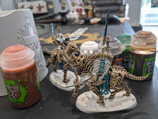 Painting classes and demos