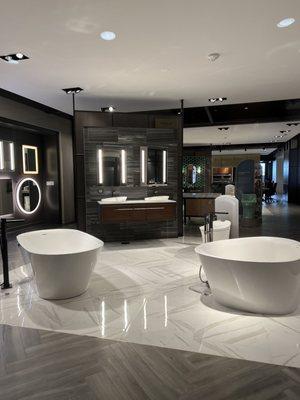 Gorgeous bath tubs!