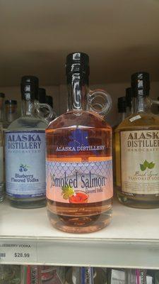 Yeap smoked salmon flavored vodka