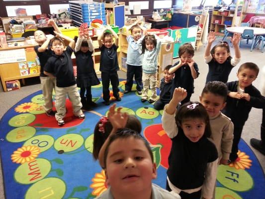 One of our preschool classes