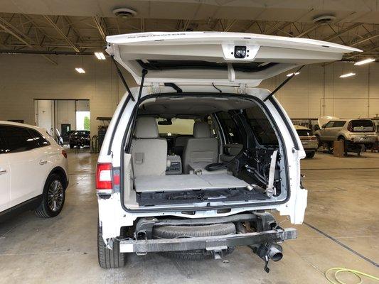 2017 Navigator in for repair.