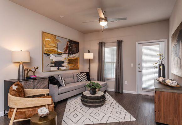 Model Apartment Living Room