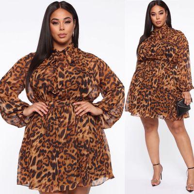 Leo Leopard Dress