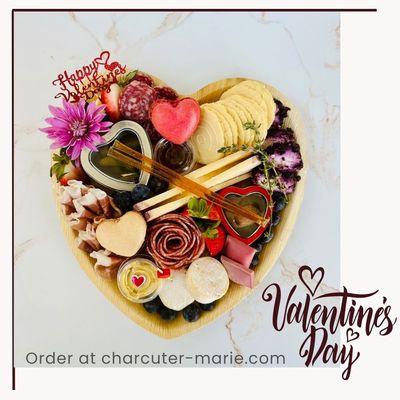 Order a Valentine's Day Charcuterie Board for your Valentine