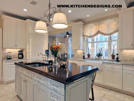 Beautiful Long Island kitchen by Kitchen Designs by Ken Kelly - full design/build showroom