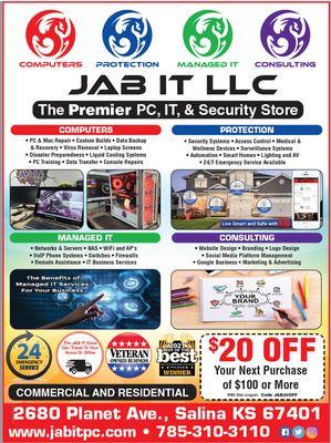 JAB IT LLC March Ad