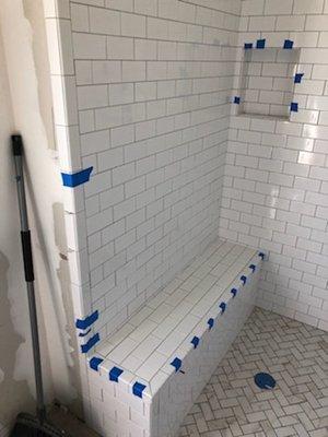 Refurbish shower