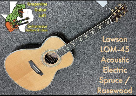 Lawson acoustic electric guitar