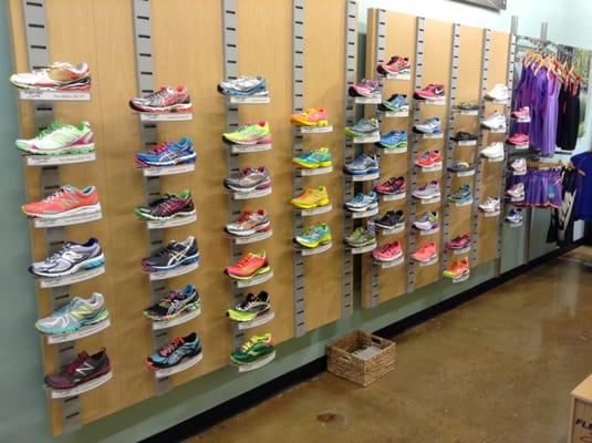 Women's Shoe Wall