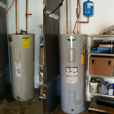 A.O. Smith water heater swap. Replaced a 2003 with a 2017.