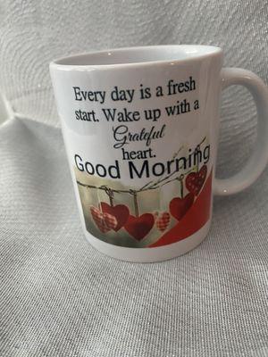 Good Morning Coffee Mug 12oz!