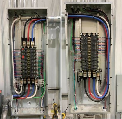 Service panel work