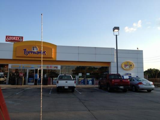 Front of store.