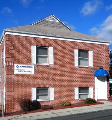 Main office of Electro-America, Inc., located in Union, NJ.