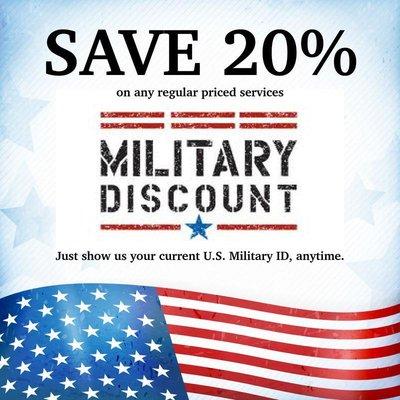 Get Your Military Discount