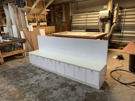 Customized Storage Bench  @NSScabinet Warehouse Customer designed and shipped out