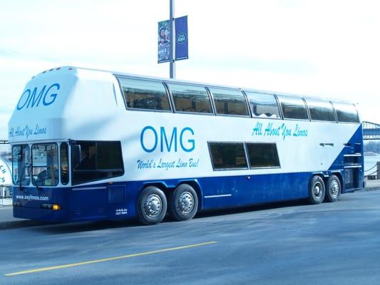 World's Largest Limo Bus, the OMG!