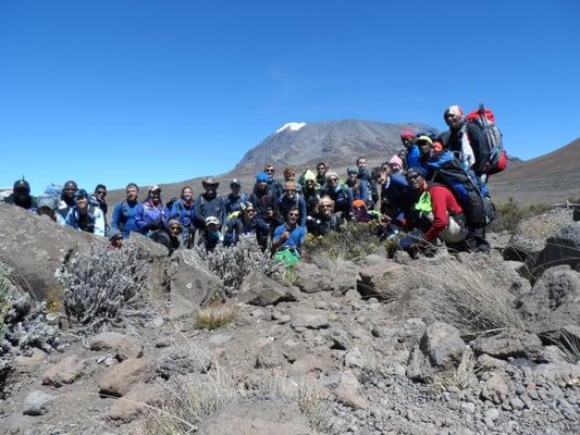 Our last trip up Kilimanjaro with high schoolers fro the American International School of Johannesburg. Amazing