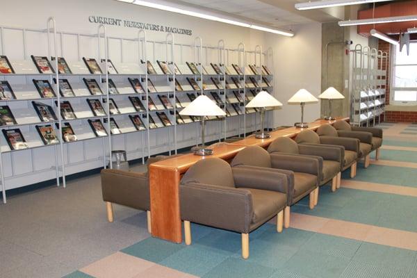 First Floor - Periodical Reading Area